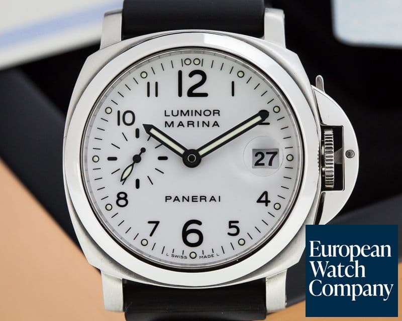 Image of Panerai Luminor Marina SS White Dial 40MM