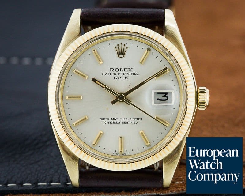Image of Rolex Date 18K Yellow Gold