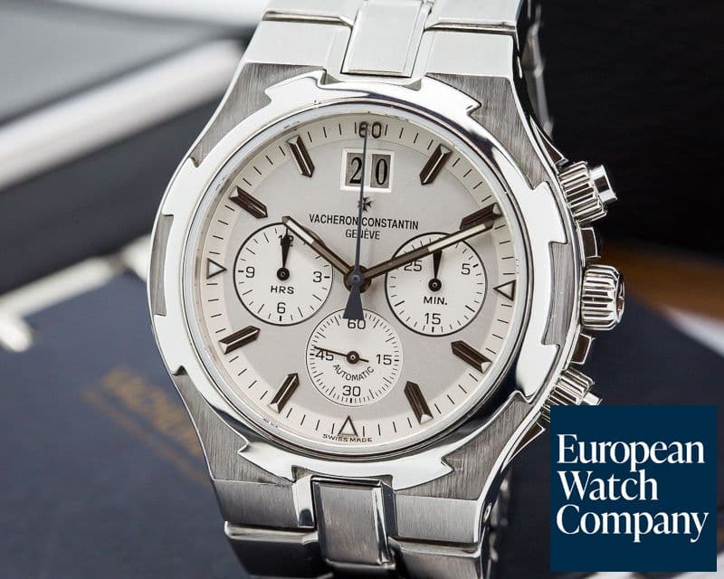 Image of Vacheron Constantin Overseas Chronograph SS White Dial 
