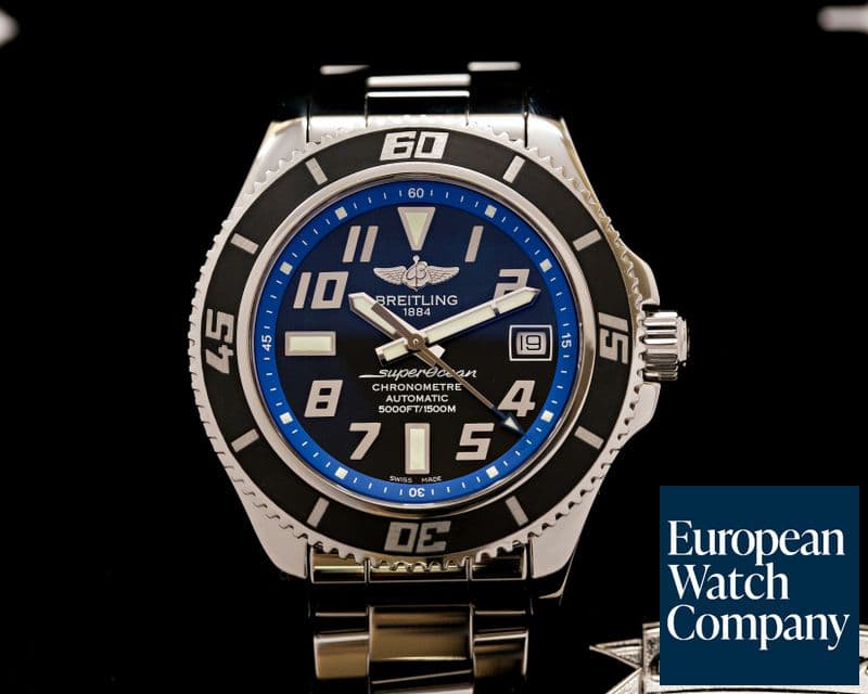 Image of Breitling Super Ocean Pro Black Dial SS / SS