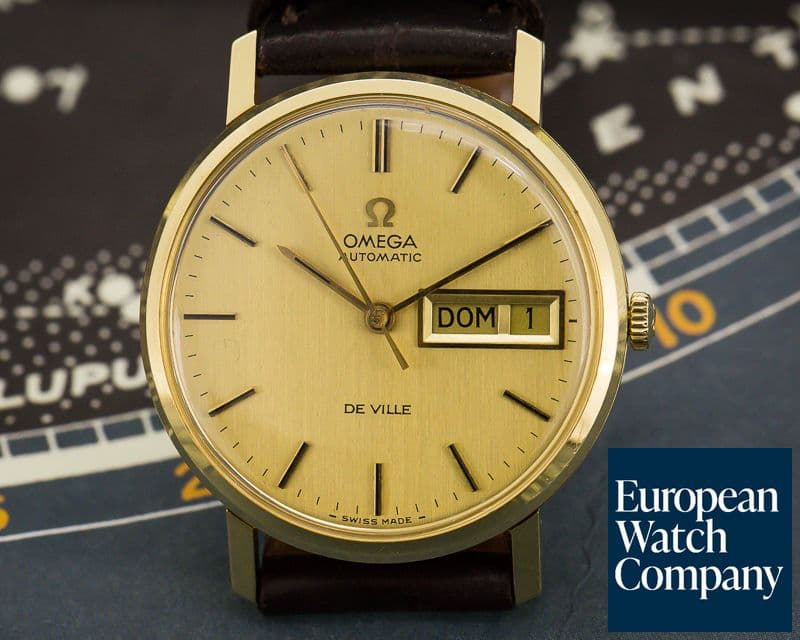 Image of Omega Vintage De Ville Day-Date 18K Yellow Gold Automatic