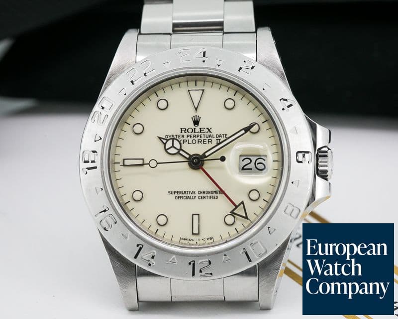 Image of Rolex Explorer II "Cream" Dial SS / SS