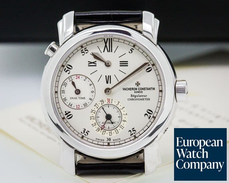 Image of Vacheron Constantin Malte Dual Time Regulator 18K White Gold