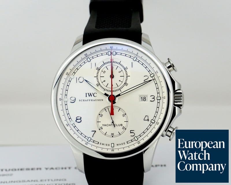 Image of IWC Portuguese Yacht Club Flyback SS Silver Dial 