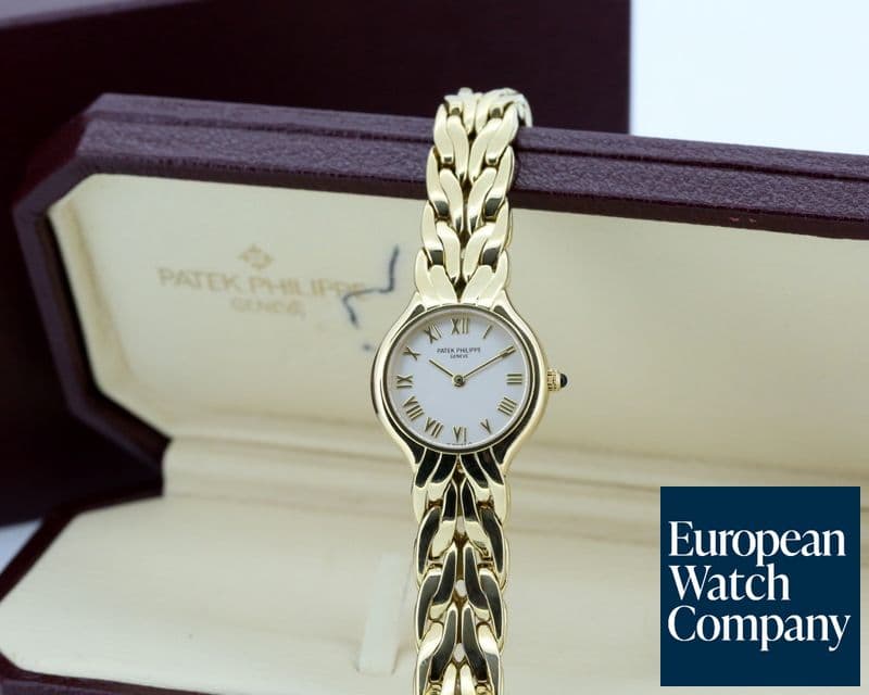 Image of Patek Philippe Ladies La Flamme Quartz 18K Yellow Gold