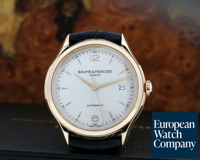 Image of Baume & Mercier Clifton Automatic 18K Rose Gold
