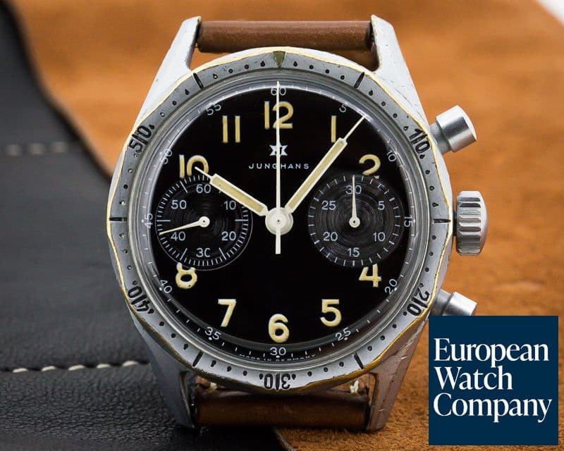 Image of Junghans Vintage German Military J88 Flieger Chronograph Circa 1964