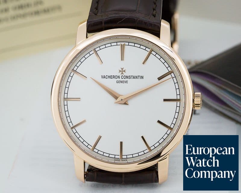 Image of Vacheron Constantin Patrimony Traditionnelle 18K Rose Gold Automatic 41MM