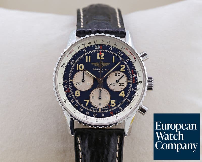 Image of Breitling Navitimer 92 Chronograph SS
Blue Dial