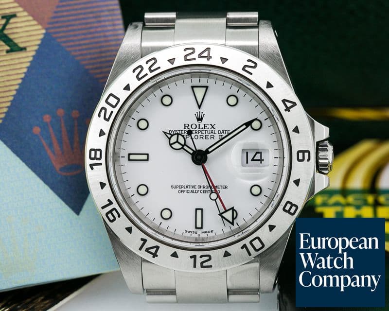 Image of Rolex Explorer II White Dial SS / SS