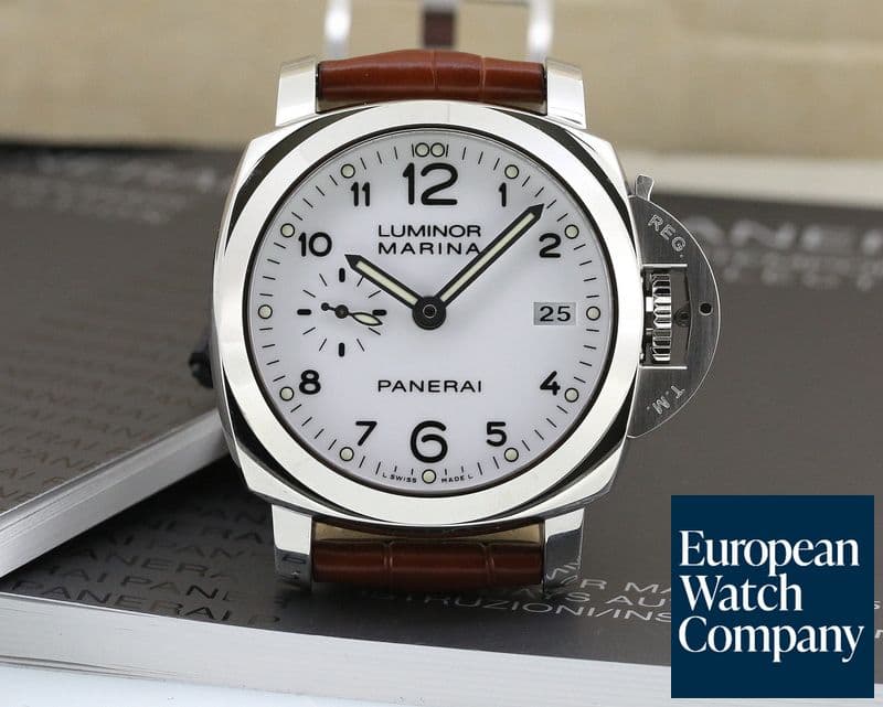 Image of Panerai Luminor 1950 SS White Dial 42MM