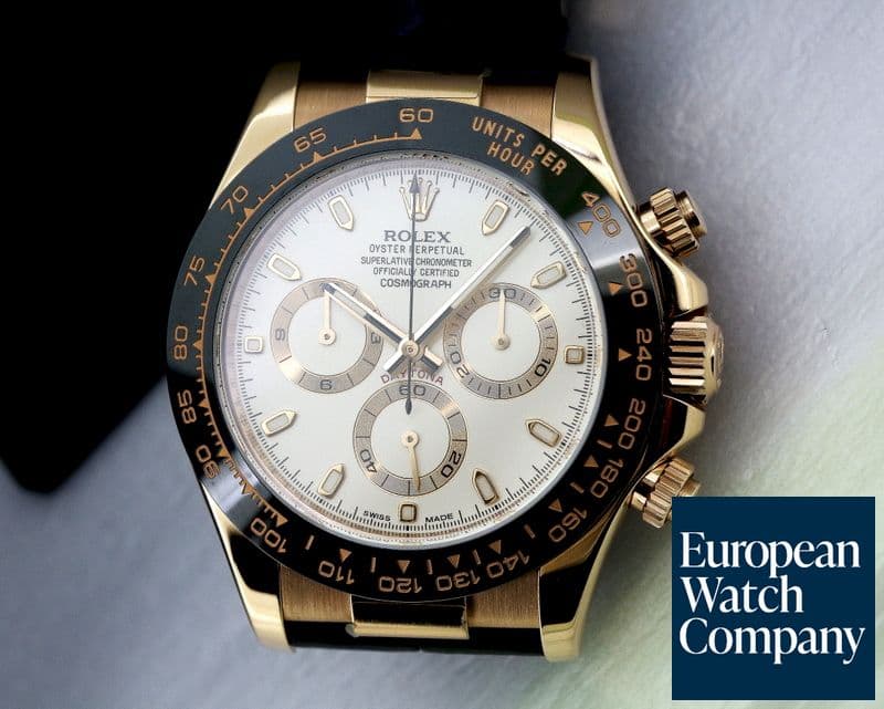 Image of Rolex Cosmograph Daytona 18K Rose Gold / Ivory Dial 