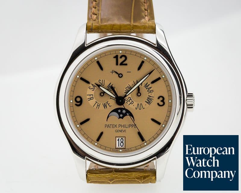 Image of Patek Philippe Advanced Research Annual Calendar Platinum Salmon Dial Limited