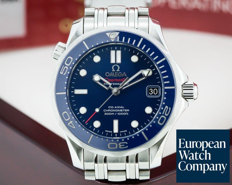 Image of Omega Seamaster Professional Blue Dial Co-Axial SS / SS 
