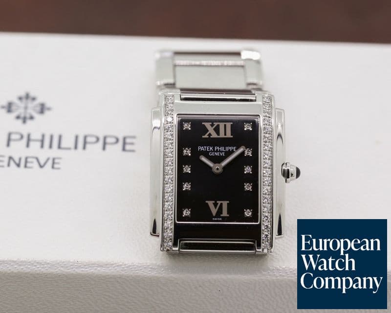 Image of Patek Philippe Twenty 4 Black Dial SS / SS 
