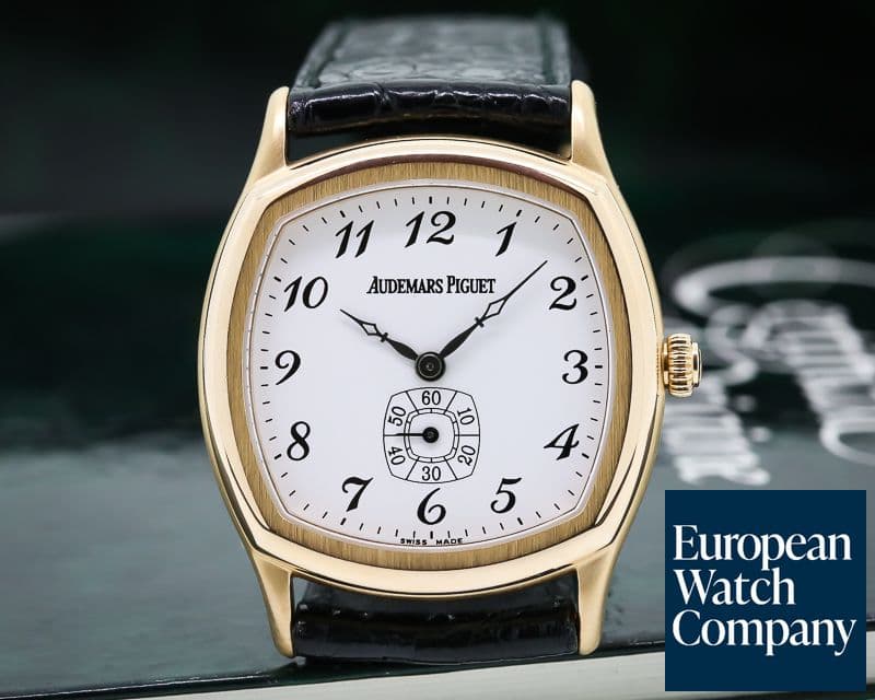 Image of Audemars Piguet John Schaeffer Cushion 18K Rose Gold / Manual Wind NOS