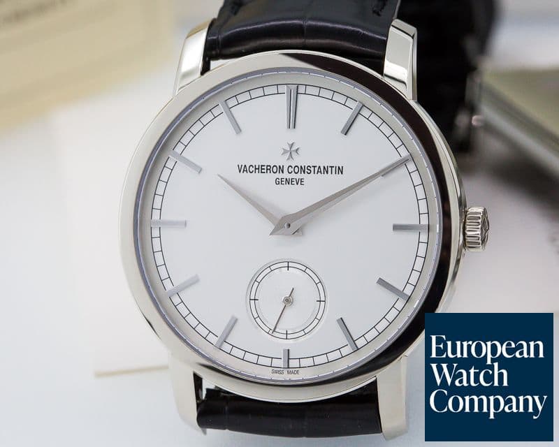 Image of Vacheron Constantin Patrimony Traditionnelle 
Manual Wind 18K White Gold 