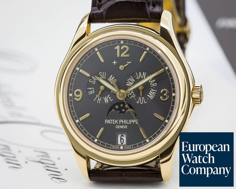 Image of Patek Philippe Annual Calendar Grey Dial 18K Yellow Gold