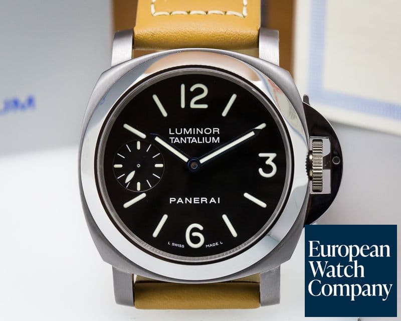 Image of Panerai Luminor Marina Tantalium Manual Wind Limited Edition
