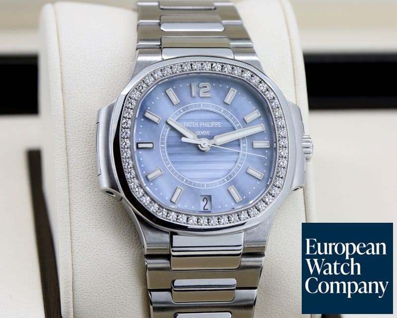 Image of Patek Philippe Nautilus Ladies MOP Dial Stainless Steel / Diamonds
