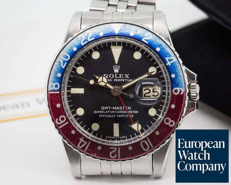 Image of Rolex GMT Master Blue / Red "Pepsi Bezel" Circa 1965