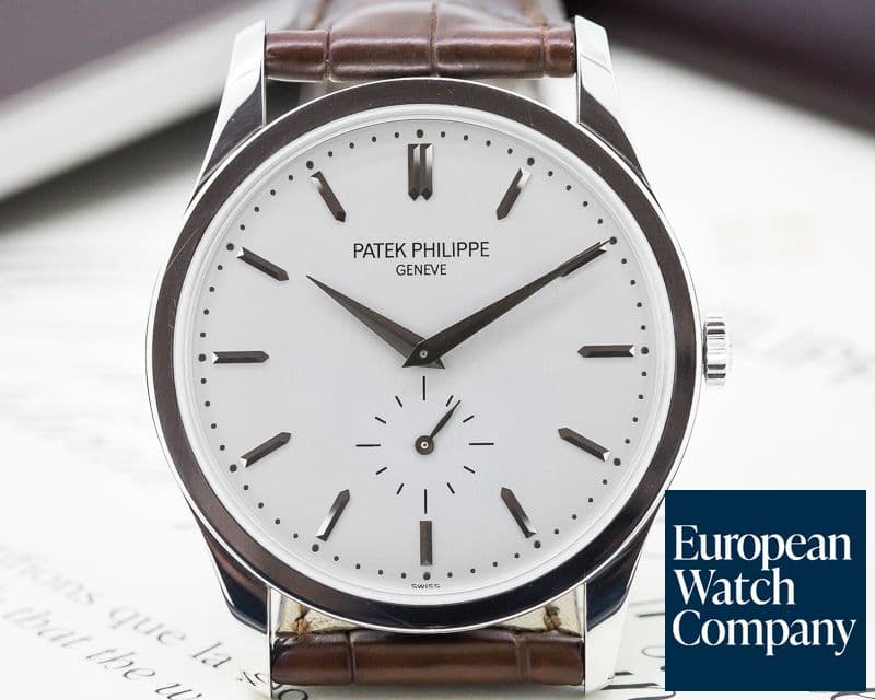 Image of Patek Philippe Calatrava 18K White Gold Manual Wind