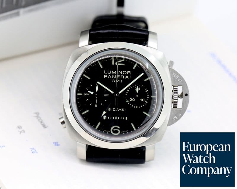Image of Panerai Luminor 1950, 8 Days Chrono Monopulsante SS
