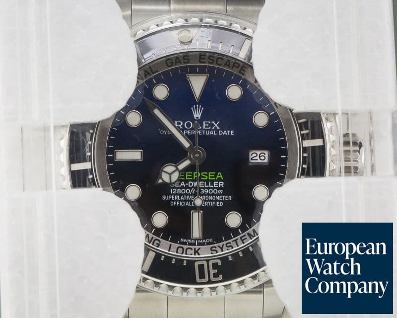 Image of Rolex Sea Dweller Deep Sea Deep Blue JAMES CAMERON UNWORN
