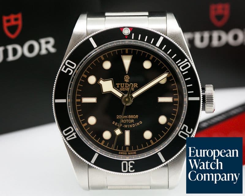 Image of Tudor Tudor Heritage Black Bay BLACK SS / SS