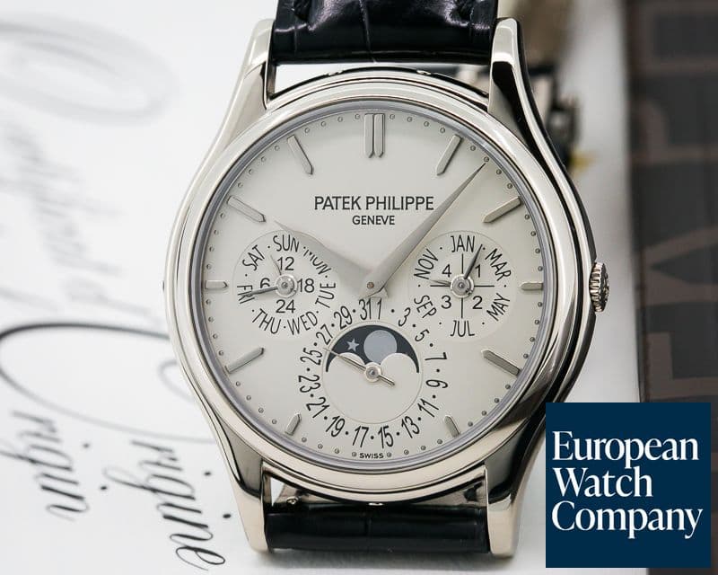 Image of Patek Philippe Perpetual Calendar 18K White Gold 