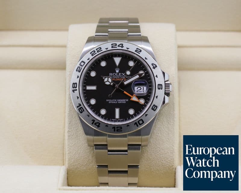Image of Rolex Explorer II Black Dial 