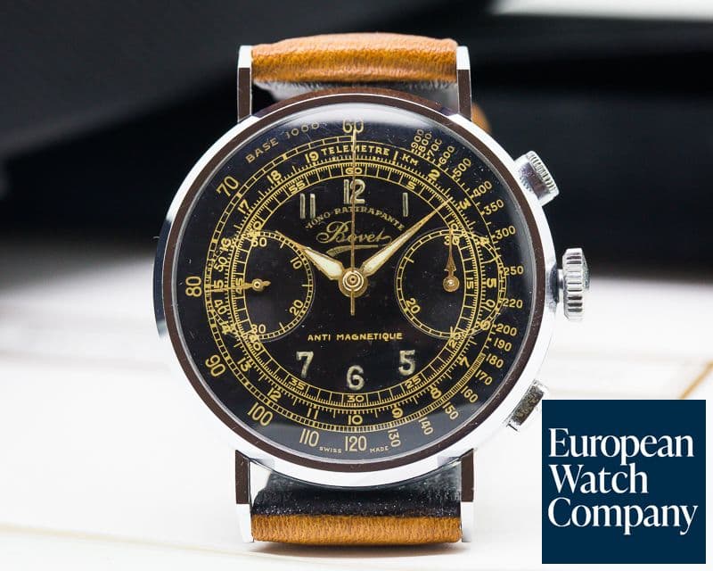 Image of Bovet Vintage Mono-Rattrapante Chronograph SS SHARP CASE