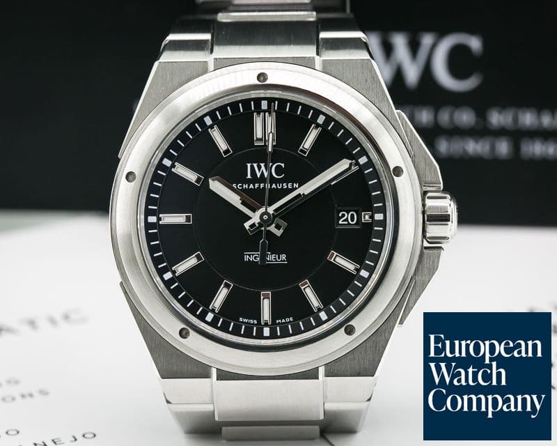 Image of IWC Ingenieur Black Dial SS / SS
