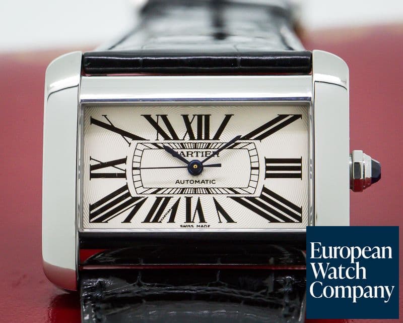 Image of Cartier Large Tank Divan 
Automatic