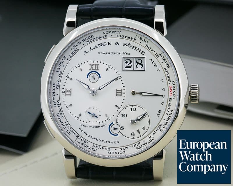 Image of A. Lange and Sohne Lange 1 Time Zone 18K White Gold