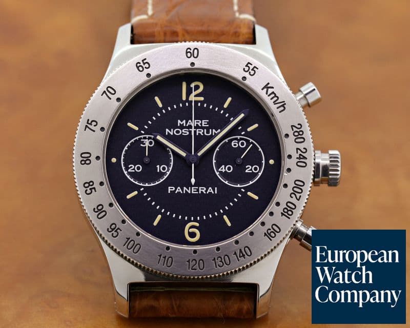 Image of Panerai MARE NOSTRUM Pre Vendome SS Blue Dial