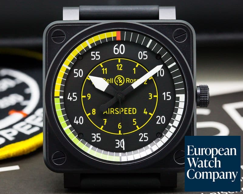 Image of Bell & Ross BR 01 AIRSPEED Black PVD Limited
