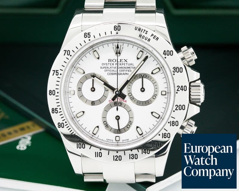 Image of Rolex Daytona White Dial SS / SS