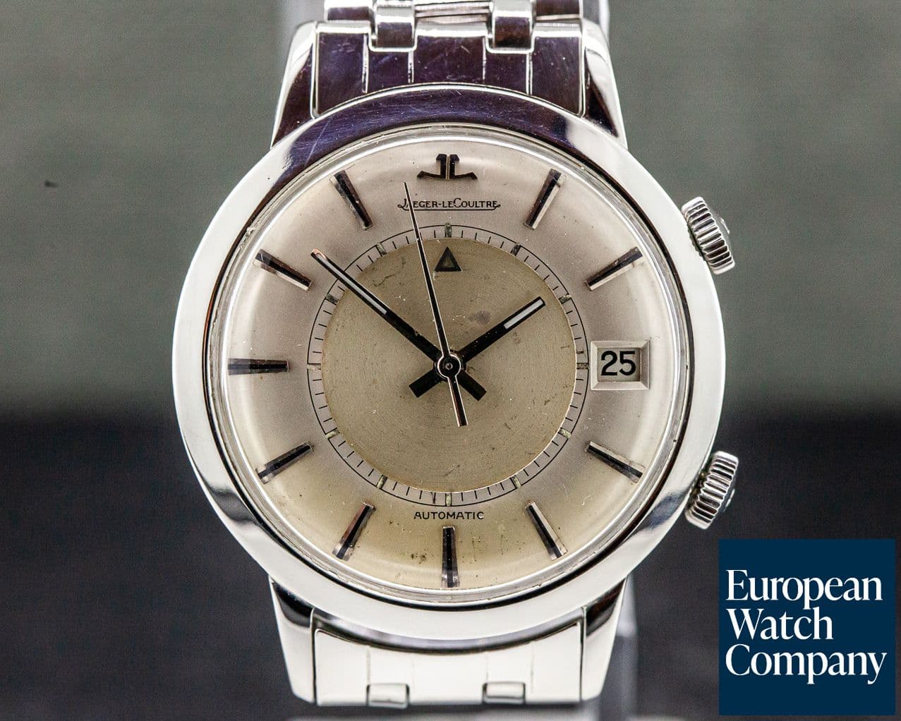 Image of Jaeger LeCoultre Vintage Memovox Jumbo Automatic SS JLC Bracelet 
