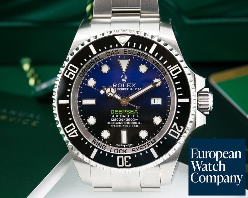 Image of Rolex Sea Dweller Deep Sea Deep Blue JAMES CAMERON UNWORN