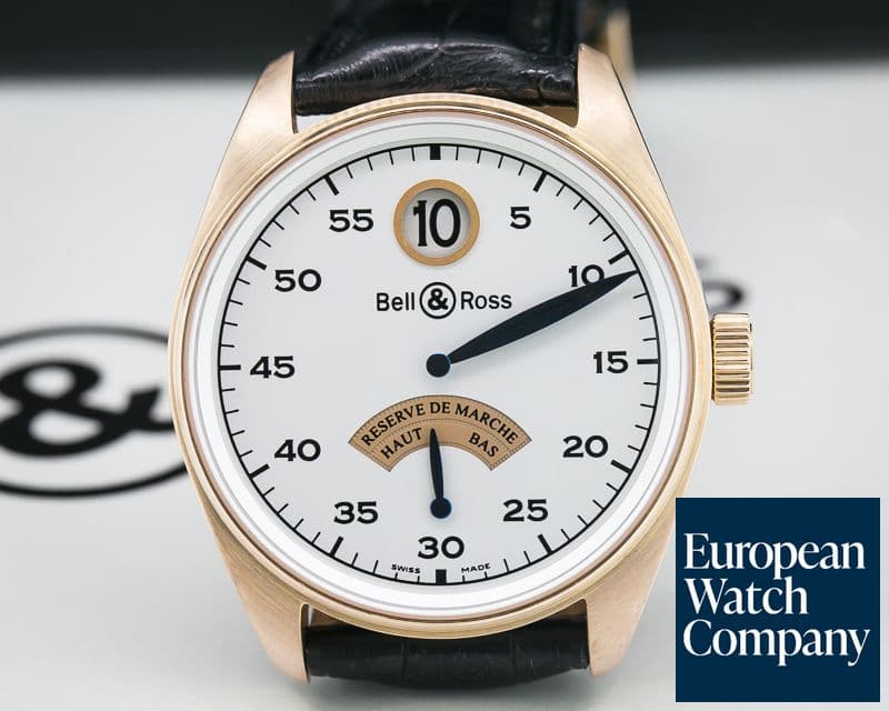 Image of Bell & Ross Vintage 123 Jumping Hour Power Reserve 18K Pink Gold