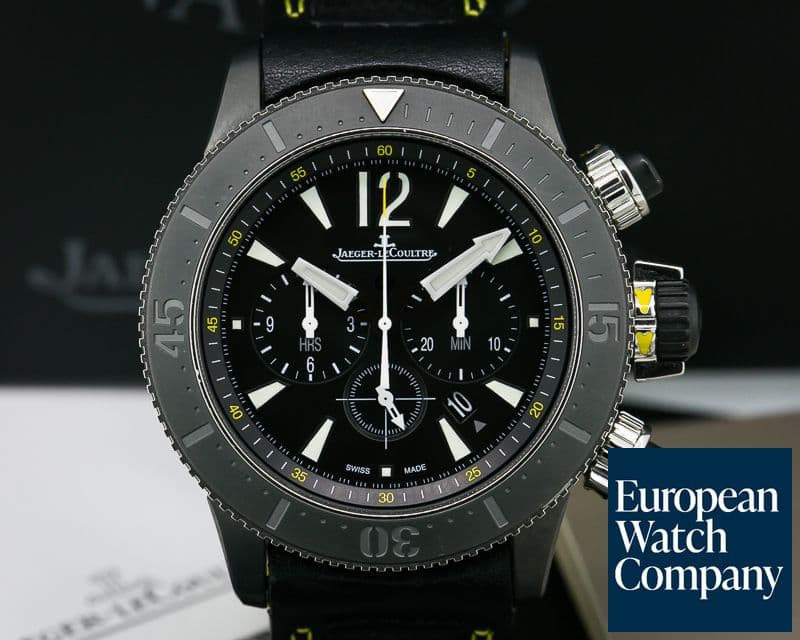 Image of Jaeger LeCoultre Master Compressor Diving Chronograph GMT
Navy Seals / Calfskin  