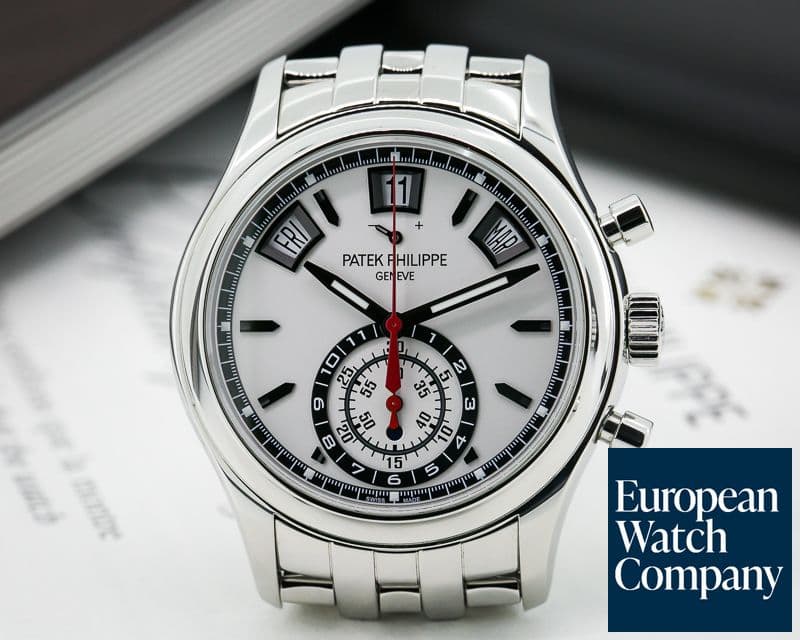 Image of Patek Philippe Annual Calendar Chronograph SS / SS 