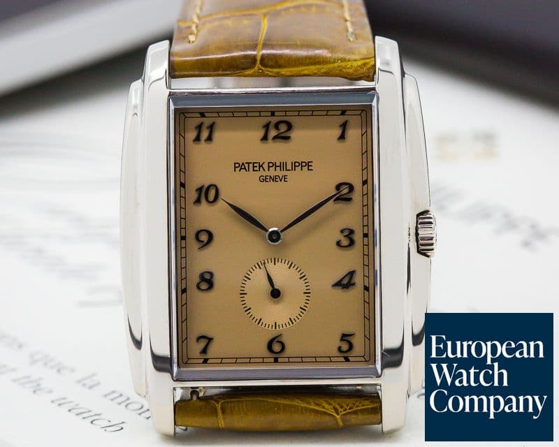 Image of Patek Philippe Gondolo 18K White Gold Manual Wind 