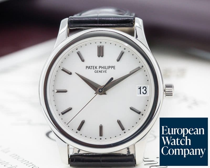 Image of Patek Philippe Calatrava Platinum Automatic w/ Date