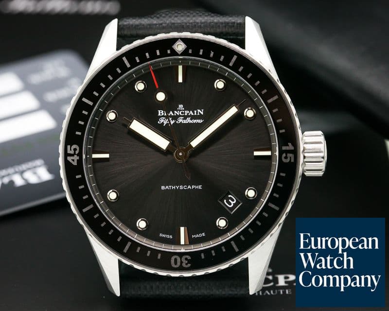Image of Blancpain Fifty Fathoms Bathyscaphe SS 