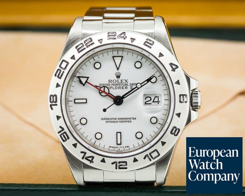 Image of Rolex Explorer II "Polar" White Dial SS / SS