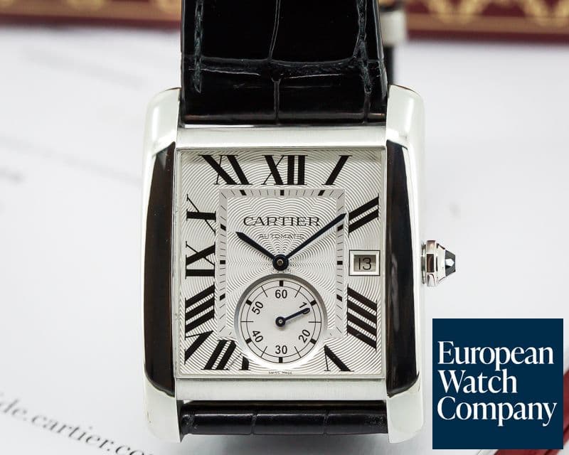 Image of Cartier Tank MC Silver Dial SS Automatic 