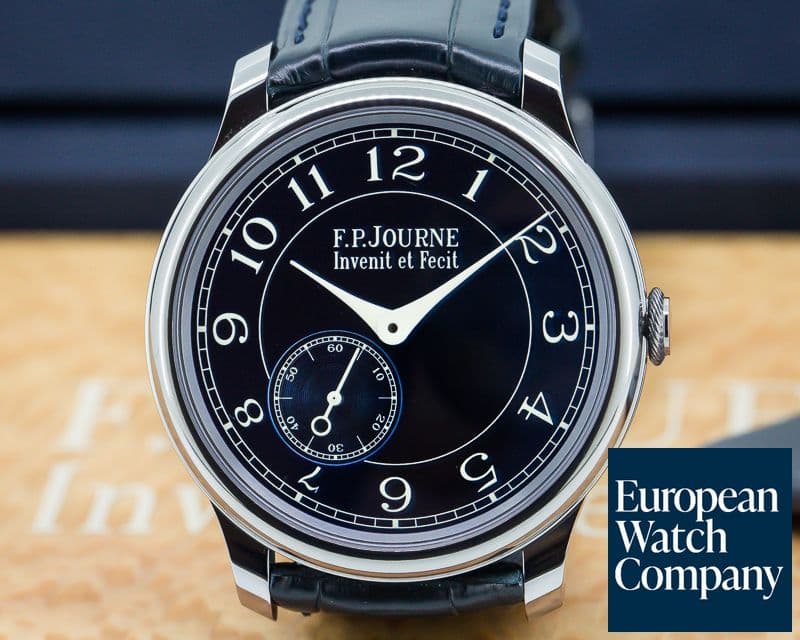 Image of F. P. Journe Chronometre Bleu Tantalum Blue Dial 