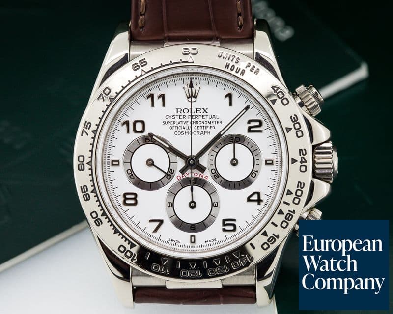 Image of Rolex Daytona 18K White Gold Zenith Movement 